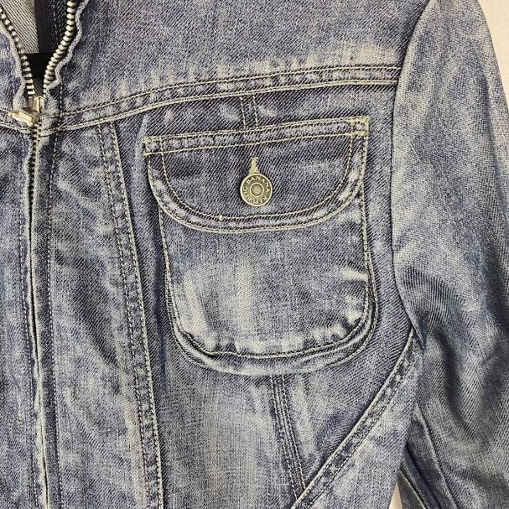 Banana Republic Classic Fitted‎ Denim Jean Jacket Women's Small. - Picture 3 of 10
